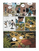 Un paradis menacé (planches 7 et 8 - Dupuis 2024).