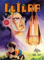 Couverture du n° 1 de Futura, par Jean-Yves Mitton.