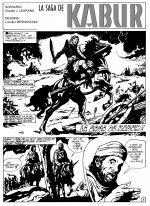 Le premier épisode de « Kabur » par Luciano Bernasconi et Claude-Jacques Legrand.