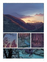 La louve des Pyrénées (extrait : planches 1 à 3 - Dupuis 2024).