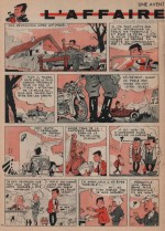 « L’Affaire Tarentule », Tintin n° 655 (11/05/1961).