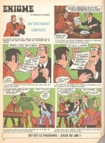« Le Testament contesté », dans Pif gadget n° 281 (15 juillet 1974).