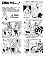 La première énigme de Ludo(vic) dans Pif gadget (n° 1 du 24 février 1969).
