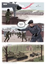 Le jour de la libération (planches 2 et 3 - Steinkis 2025).