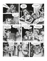« La chien du patron » ! (planche 9 - Delcourt 2025).