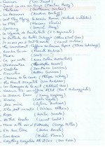 Liste films