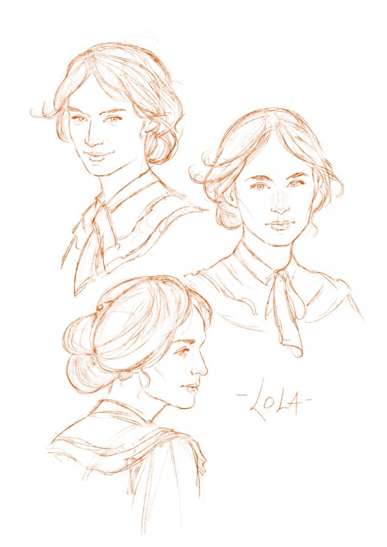 Recherches de personnages.