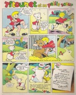 « Titounet et Titounette » dans Perlin et Pinpin (en 1956).