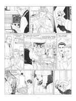 Premières planches (n. et bl. et couleurs ; Glénat 2025).