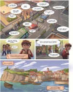 « Max et Cornélius T1 : Le trésor du roi des noyés » page 7.