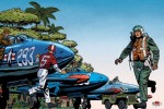 Un exemple de la production Buck Danny Art Strips.