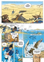 La campagne d'Egypte vue de la troupe...