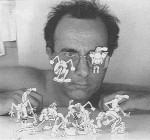 Édika et ses personnages de papier.