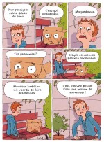 mathis planche « Mathis et le carton magique T2 : Baby-sitter d'enfer »