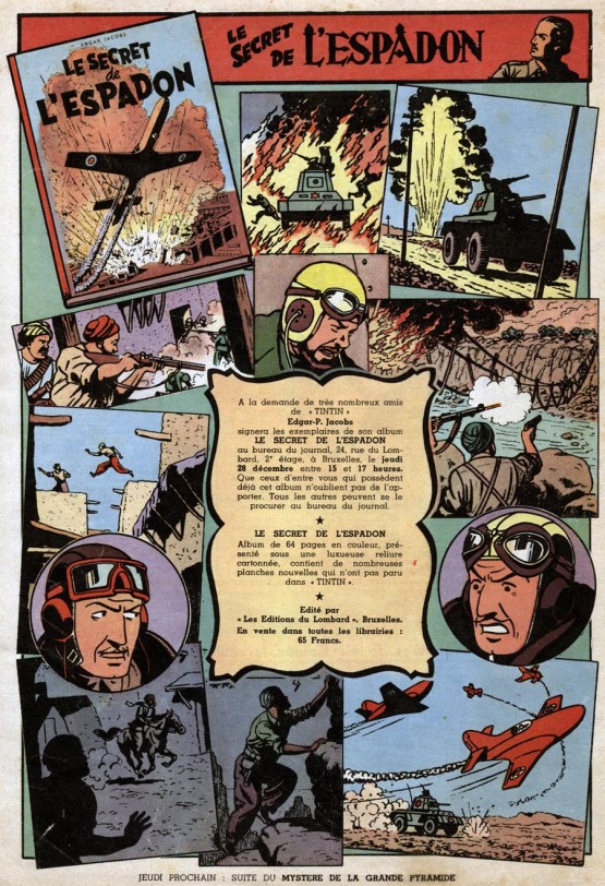 Pub dédicace Espadon