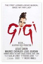 343898_poster Affiche américaine du film musical « Gigi » (Vincente Minelli, 1958).