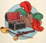 Médaillon de la page de titre de l’album.