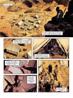 005 Un monde accablant (planche 1 du T1 ; Delcourt, 2025).