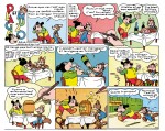 Gag dessiné par Cabrero Arnal et écrit par Pierre Olivier publié dans Vaillant (1952).