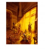 Dessin finalisé pour la couverture de l'édition classique.