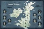 Carte d'Alba et Hibernia (Glénat, 2024).