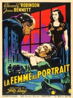 La-Femme-au-portrait-Fritz-Lang-1944 Affiche française pour « La Femme au portrait » (Fritz Lang - 1944).