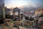Alphonse-de-Neuville-Le-Cimetière-de-Saint-Privat-1881 « Le Cimetière de Saint-Privat » (Alphonse de Neuville, 1881)