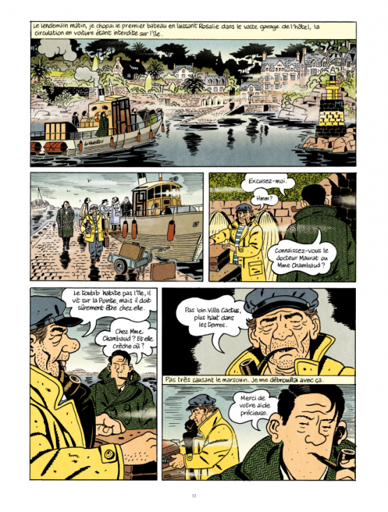 Nestor Burma dans l'île 12