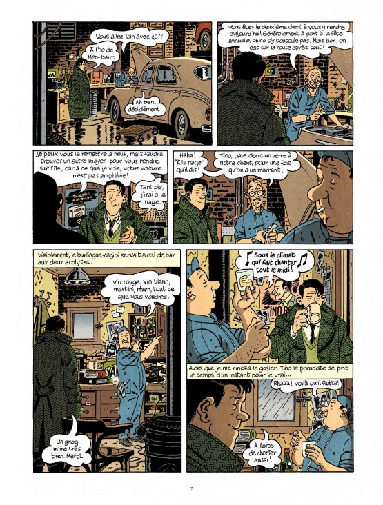Nestor Burma dans l'île 3