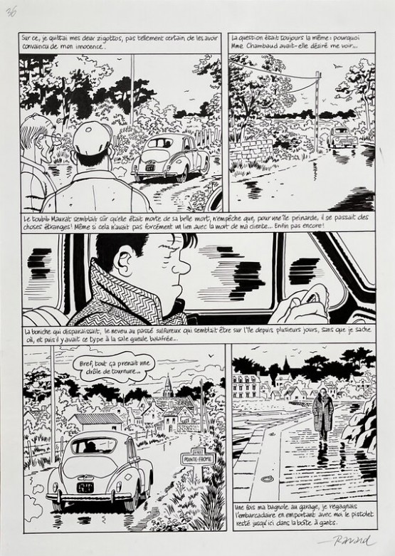 Nestor Burma dans l'île 40 original
