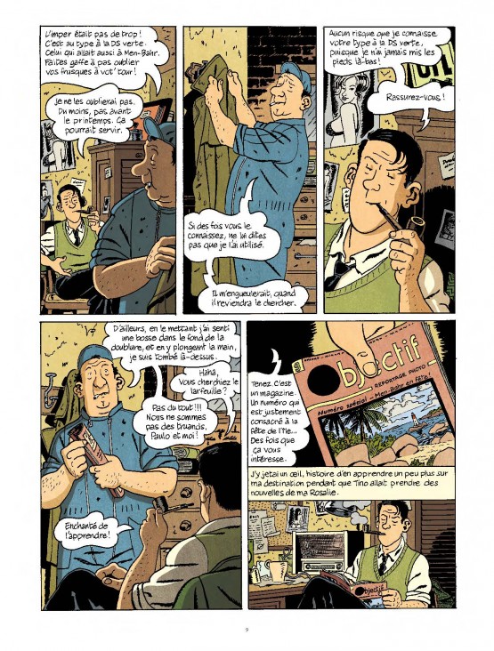 Nestor Burma dans l'île 5