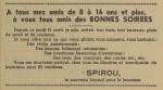 Publicité pour le lancement de Spirou, publiée dans Les Bonnes Soirées du 24 avril 1938. Source gallica.bnf.fr/BnF.