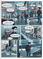 Une amitié confrontée (planche 3 ; Albin Michel, 2026).