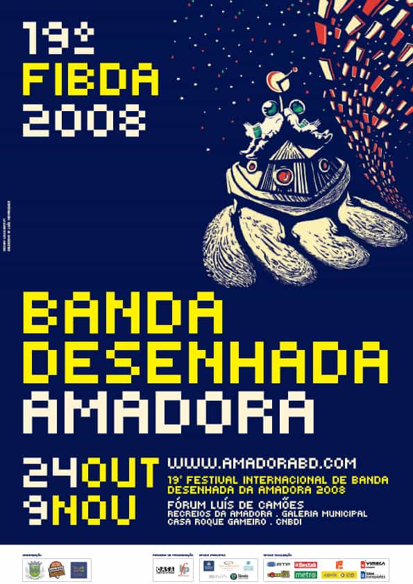 19° Festival Internacional de Banda Desenhada d' Amadora 2008: du 24 Octobre au 9  Novembre
