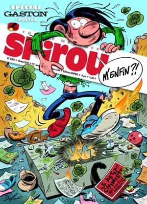 LE RETOUR DE GASTON DANS LE JOURNAL DE SPIROU !