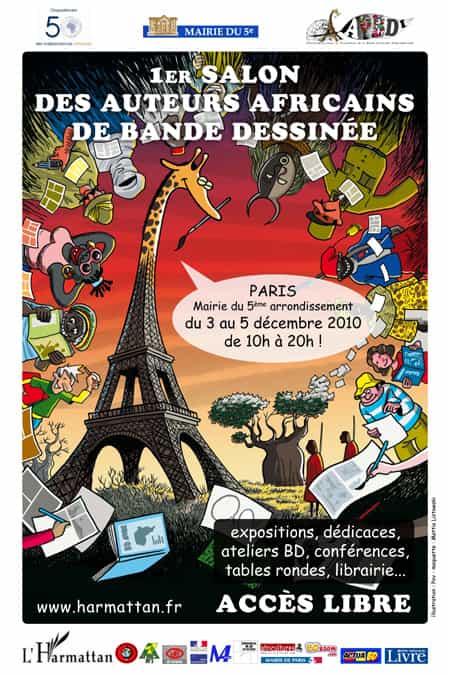 LE 1er SALON DES AUTEURS AFRICAINS DE BANDE DESSINEE